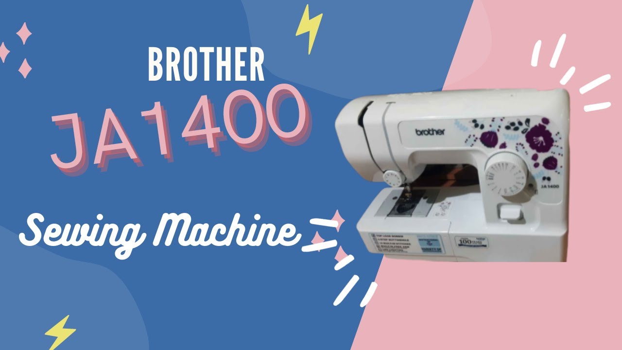 Brother Sewing Machine JA1400 Manual