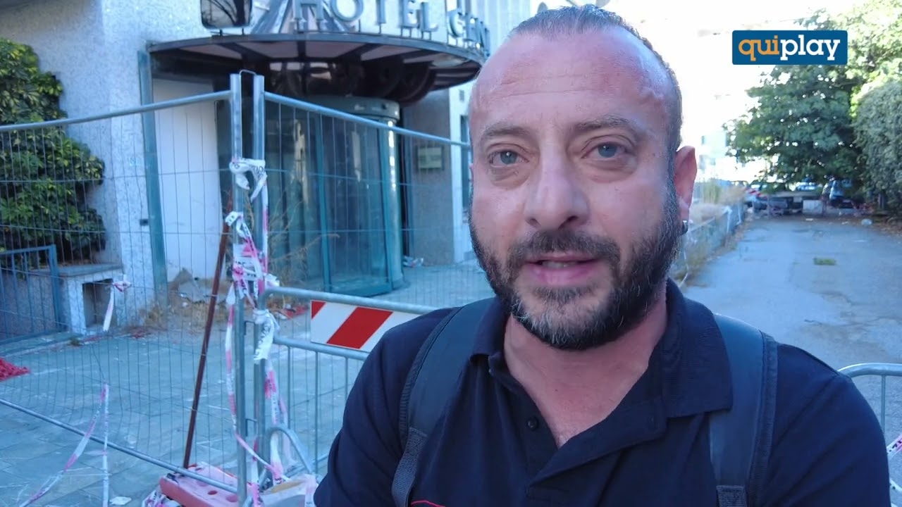 A Cosenza, versa nel degrado più assoluto l’area dell’ex hotel Centrale fallito e abbandonato