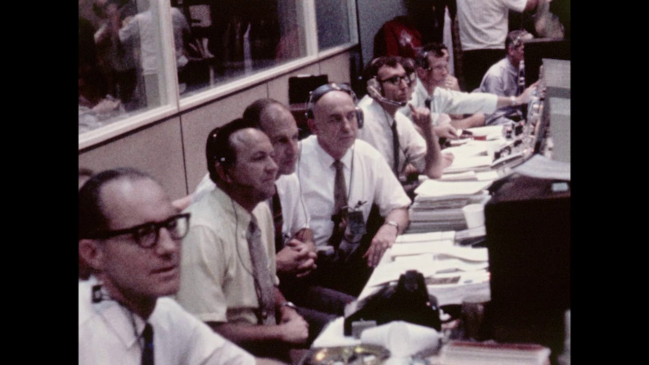 Apollo Mission Control Media B roll