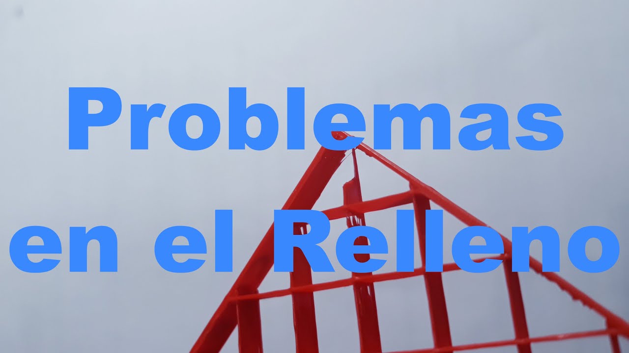 Problemas del Relleno, Relleno no se adhiere a las paredes con Cura, impresion 3D avanzada. Español