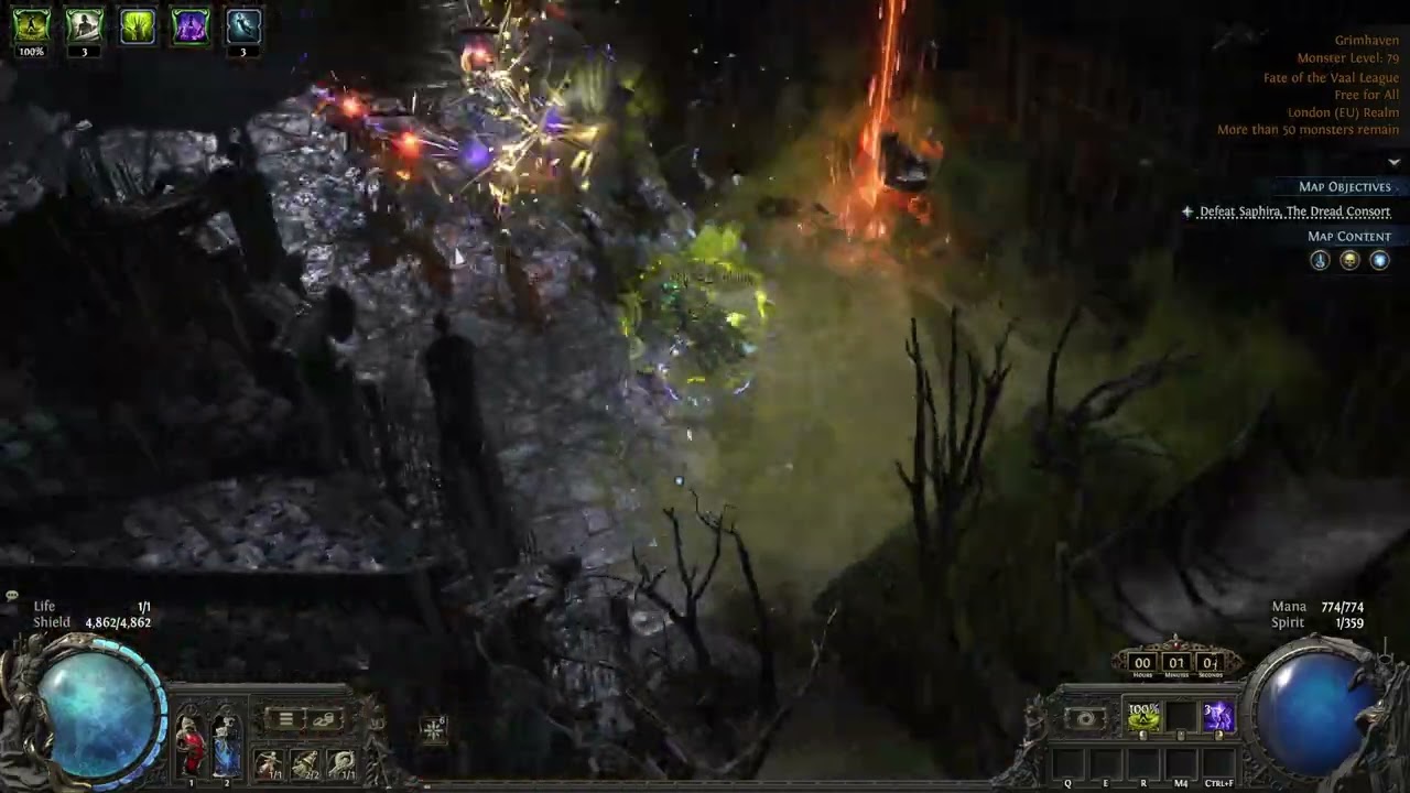 Fartfinder | Corpsewade Decompose Pathfinder, T15 map speed clear - Path of Exile 2: The Last Druid
