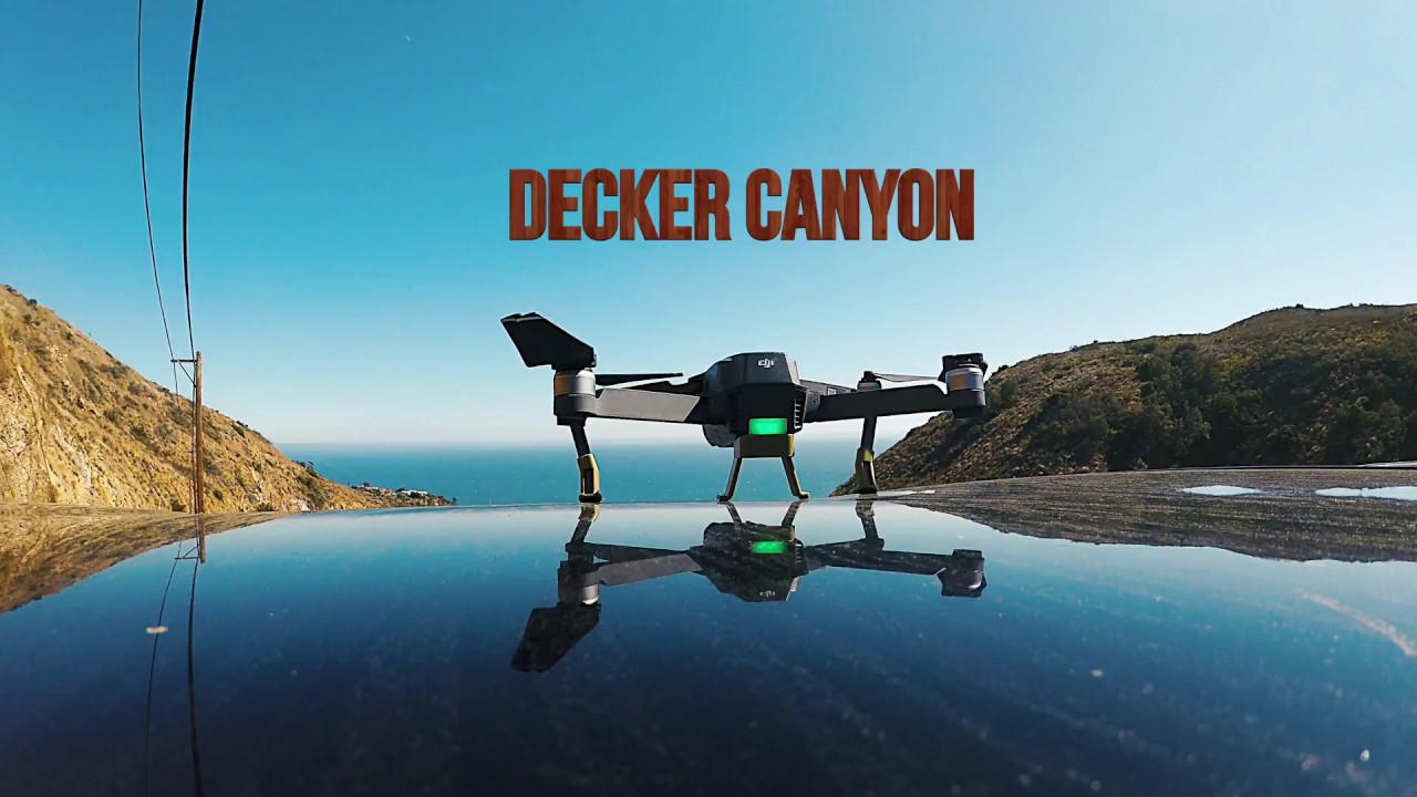 Decker Canyon Malibu California Drone Footage Dji Mavic Pro GoPro Hero 5 Black