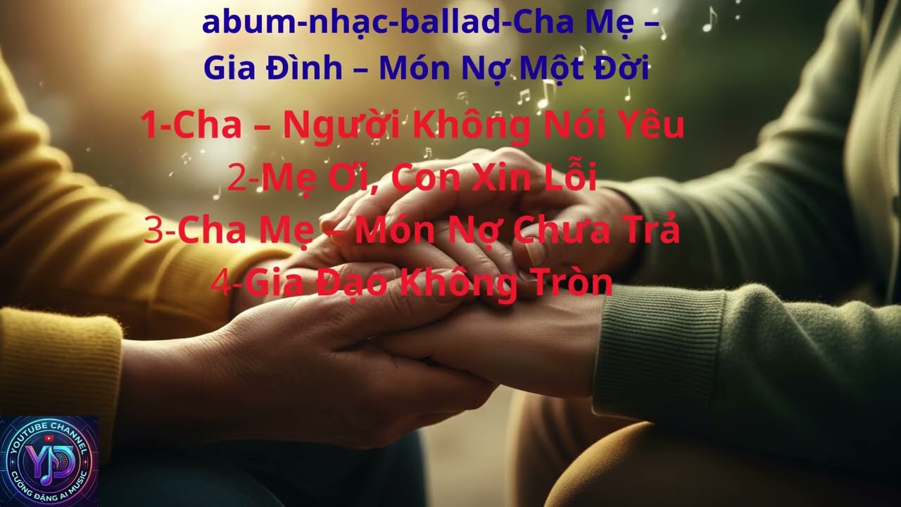 album nhạc ballad Cha Mẹ – Gia Đình – Món Nợ Một Đời