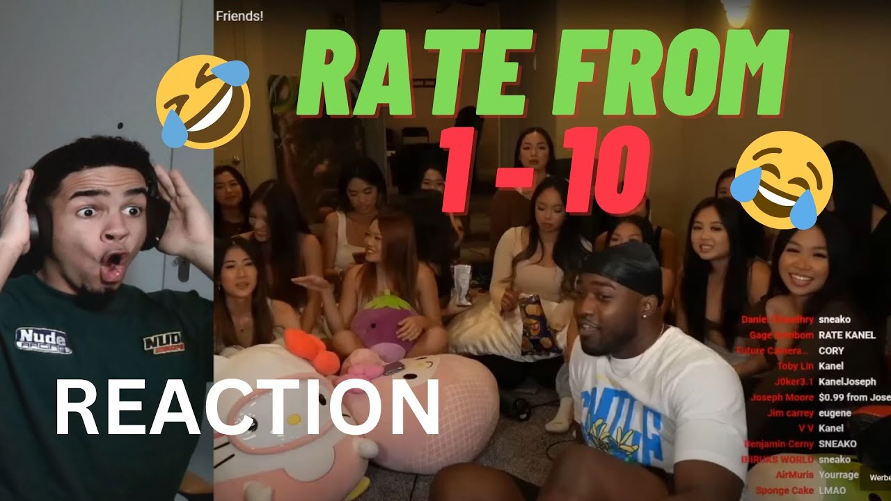 JiDion Has Asian Baddies Rate His Friends! REACTION | Mejortheflyest