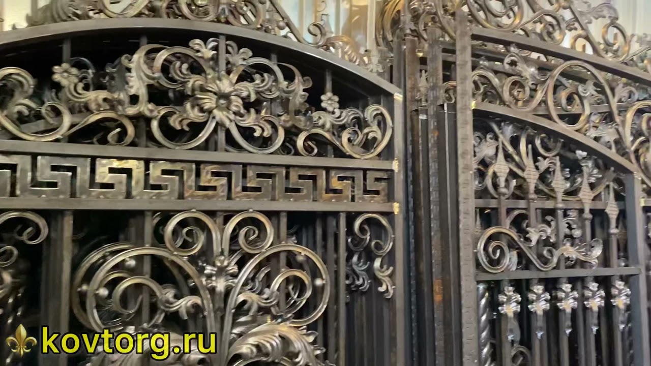 Ковторг. Производство и продажа кованых ворот и ограждений. Отправка по всей России.