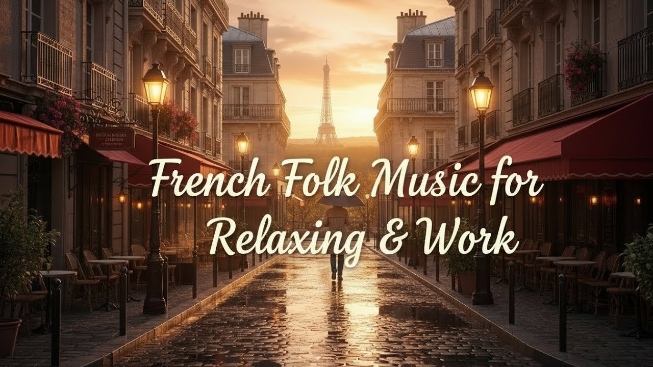 Traditional French Folk Music 🇫🇷 Accordion & Musette Sounds for Relax & Travel
