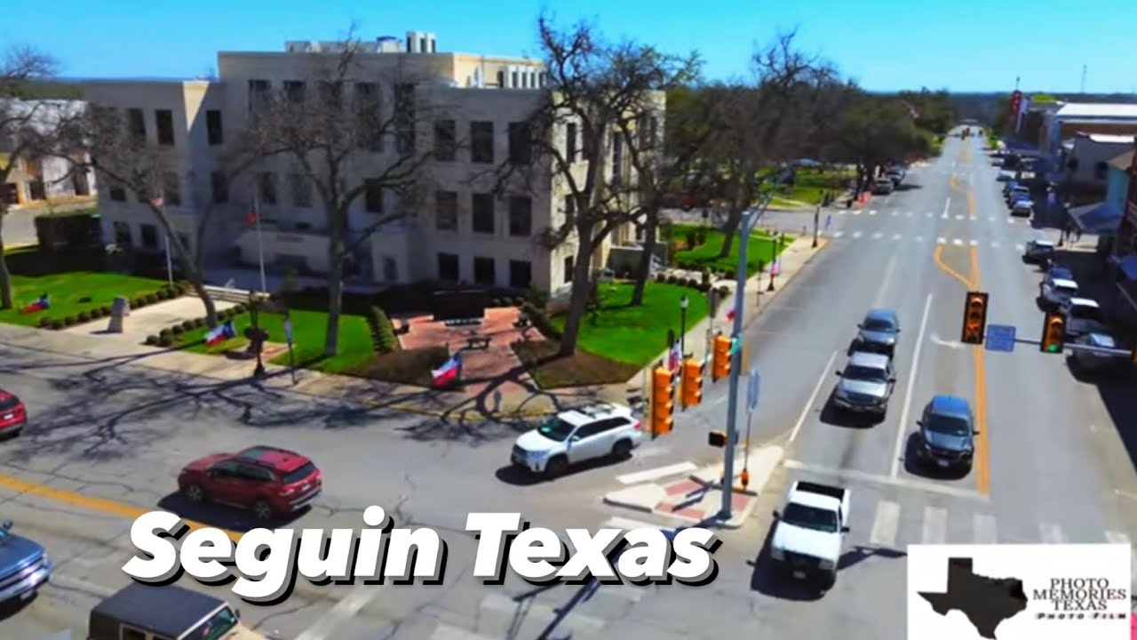 Seguin Texas | Texas Lutheran University | 4K Drone Footage | FAA Part 107 Certified | Mavic Mini 3