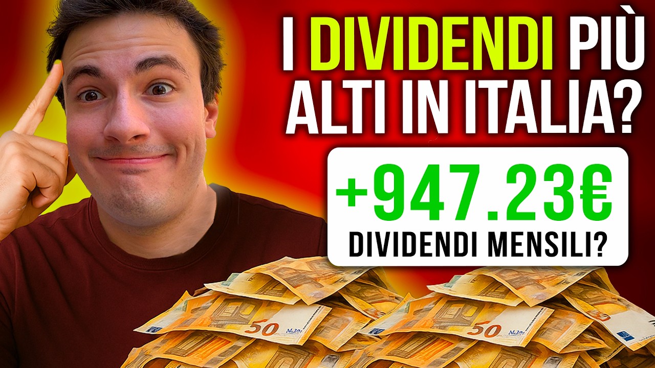 Le 5 AZIONI ITALIANE con il DIVIDENDO più ALTO nel 2026?