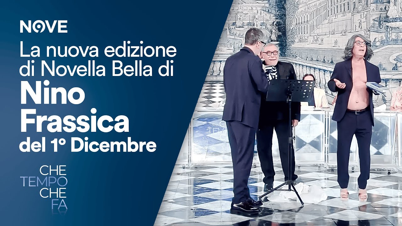 La nuova edizione di Novella Bella di Nino Frassica del 1 dicembre | Che tempo che fa