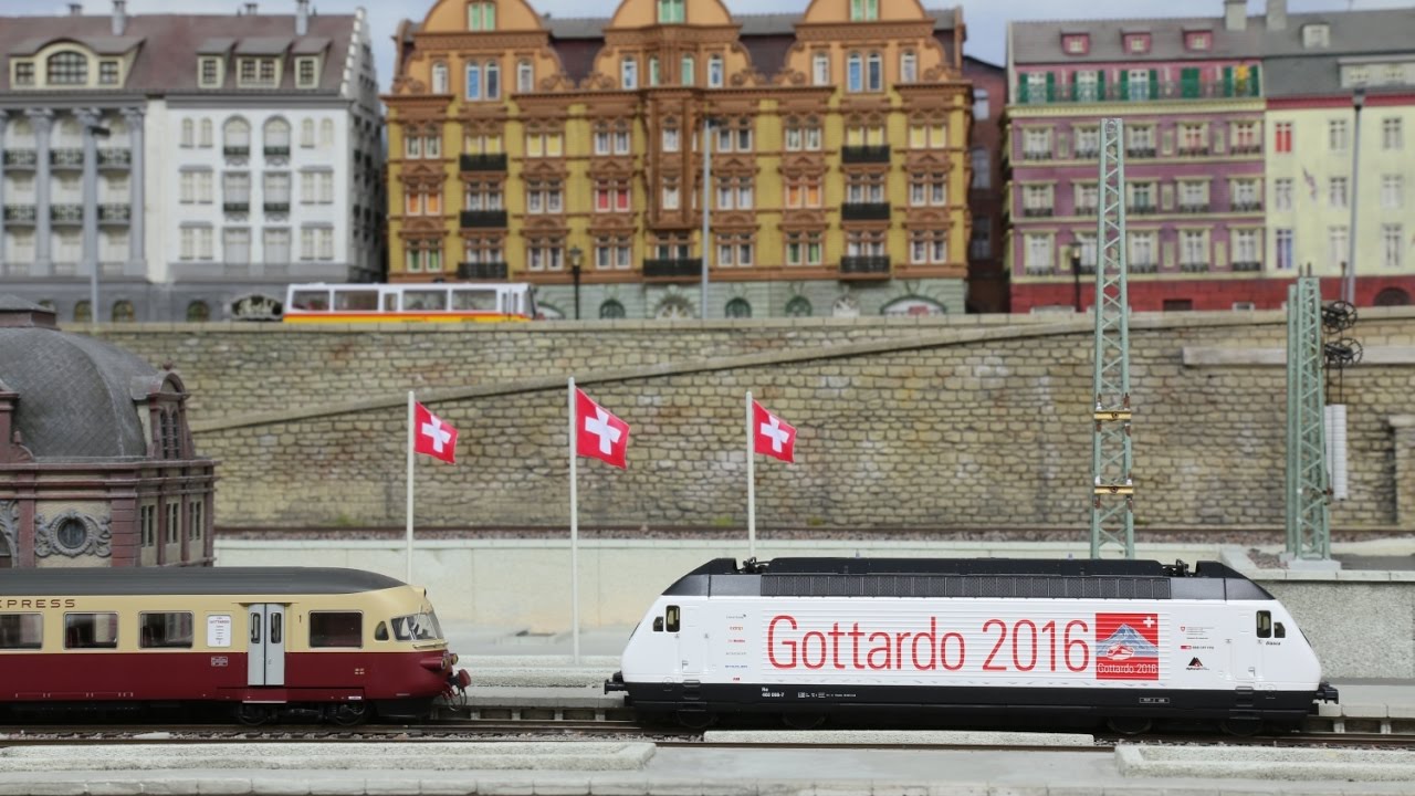 Anläßlich der Eröffnung des Gotthard-Basistunnels 2016 | Modellbahnfreunde-Winnenden