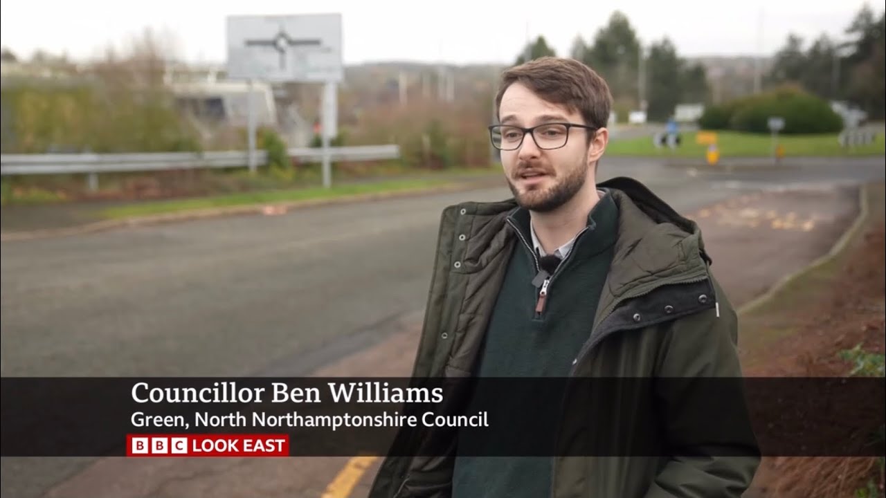 Cllr Ben Williams on BBC Look East 12.02.26 - Toxic Towns?