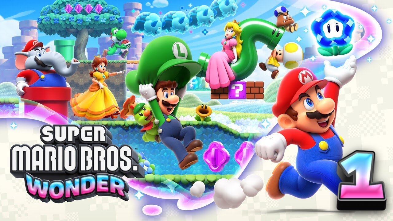 Super Mario Bros. Wonder Part 1 Welcome To The Flower Kingdom￼