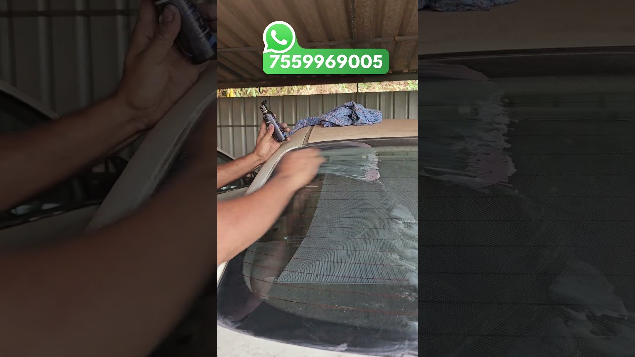 വാഹങ്ങളുടെ ഗ്ലാസ് ക്ലീനാക്കാൻ.. | Glass Watermark Remover