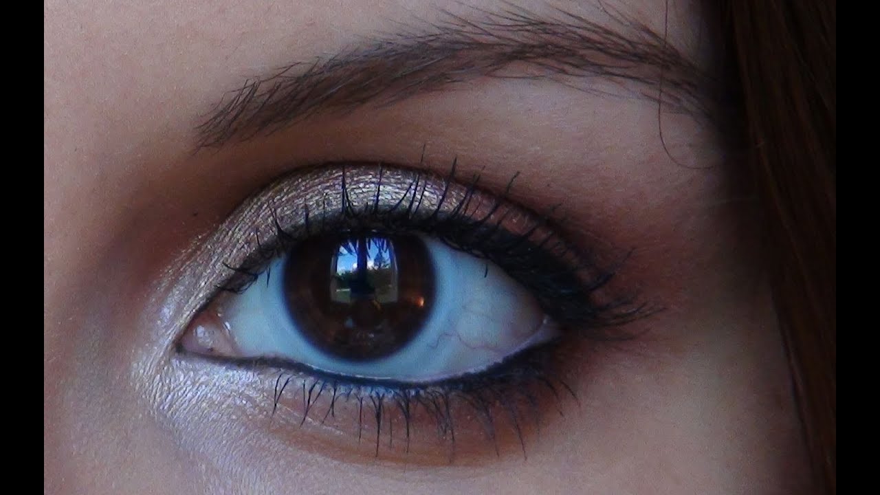 Maquillage doré et cuivré pour l'automne ● Tutoriel ● Agathe Diary