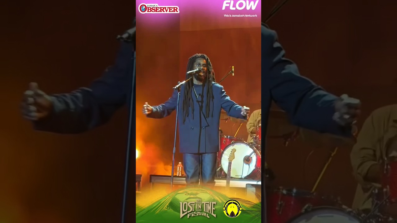 Chronixx Live performance at Lost In Time Festival in Kingston Jamaica 🇯🇲
