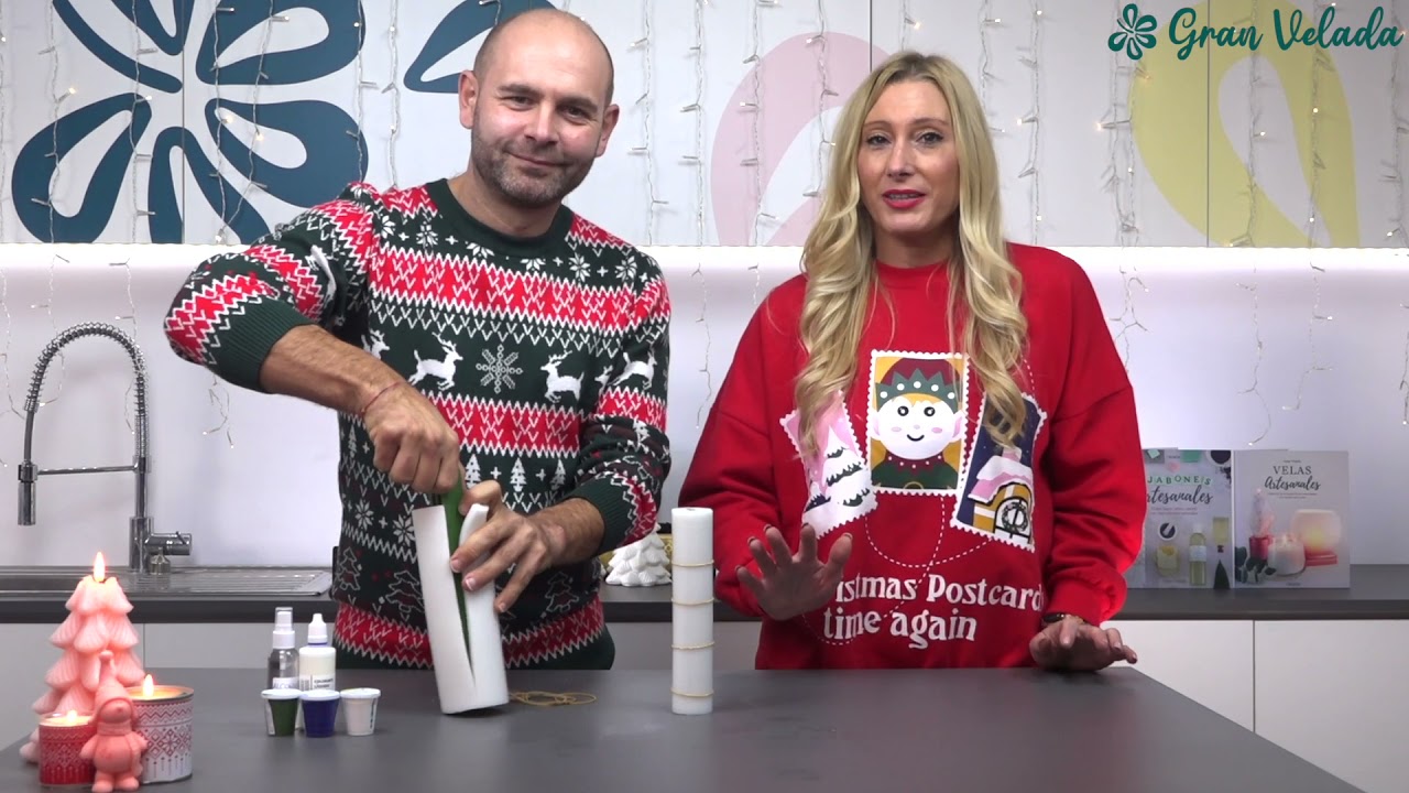 Jabones artesanales de Glicerina Navideños