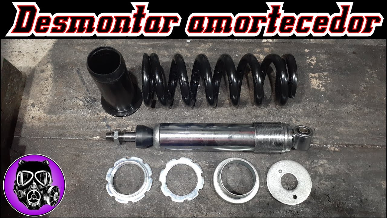 COMO DESMONTAR AMORTECEDOR FALCON SAHARA FÁCIL ( Manutenção alongador ) - MMG-SA 79