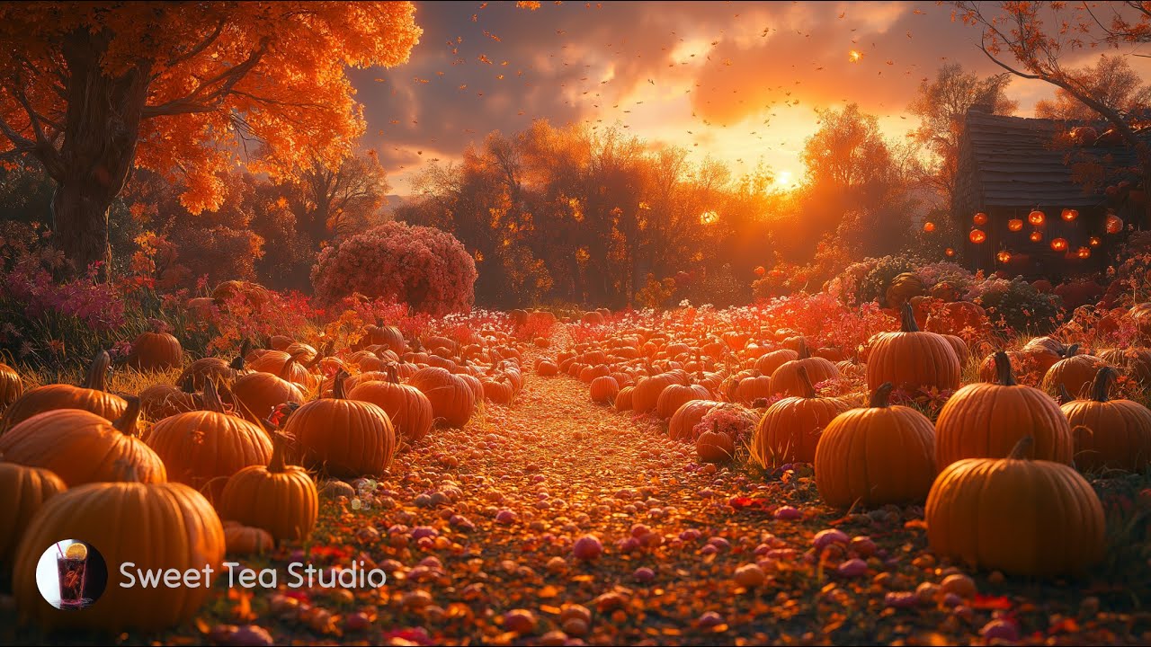 Pumpkin Patch Lofi 4K Ambiance
