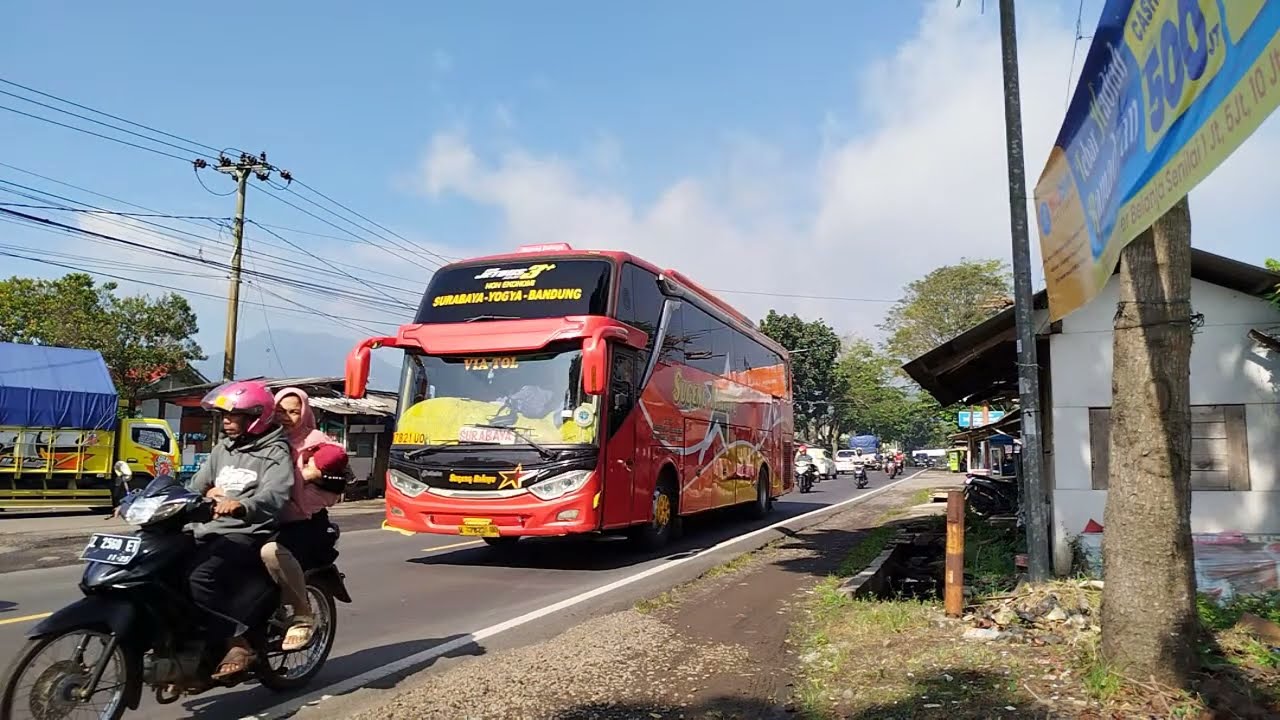 Arus mudik jalur selatan limbangan garut 