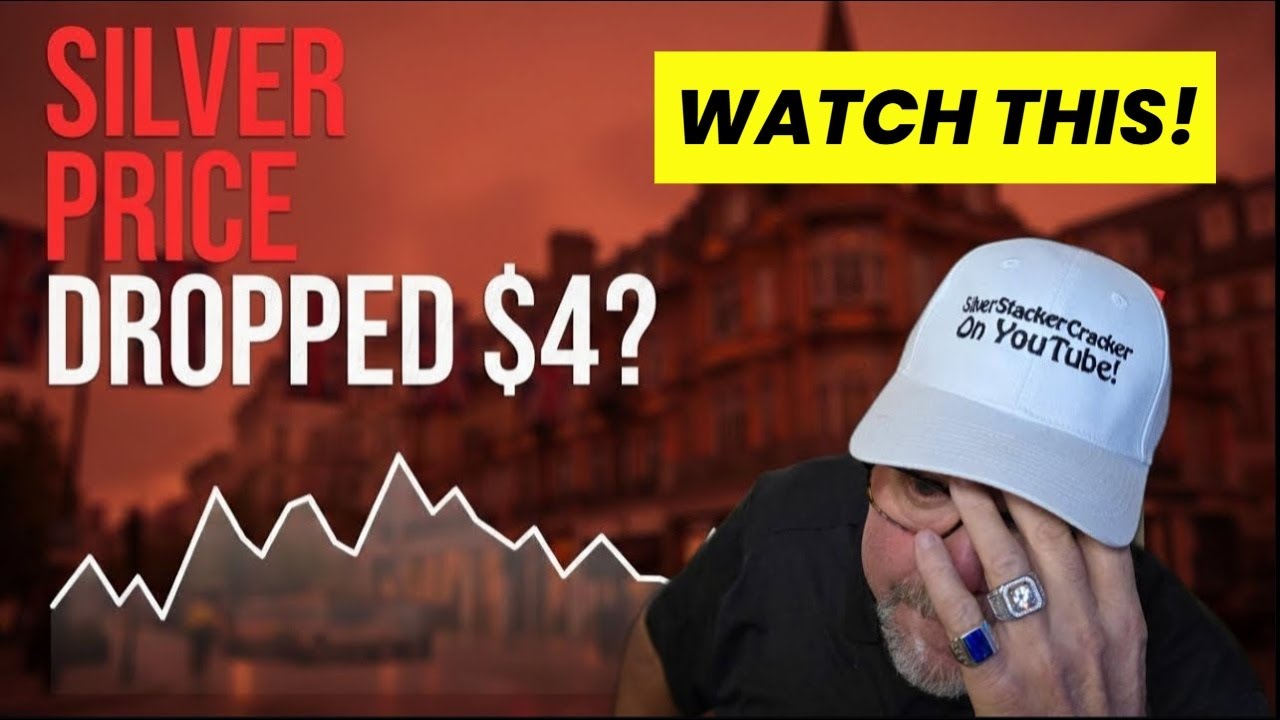 Silver PRICE PLUNGE: Why Did It Drop $4 Overnight?