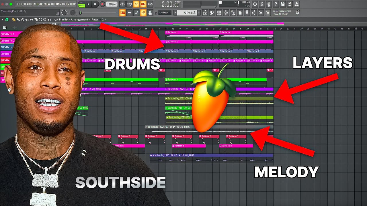How to Make Beats like SOUTHSIDE • FL Studio Tutorial (BEGINNER FRIENDLY)