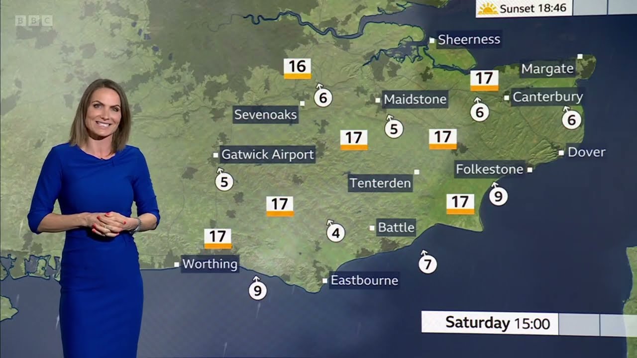 Rachel Mackley - South East Today Weather 25Sep2025