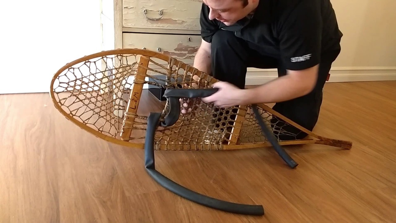 DIY Snowshoe Bindings! CHEAP!!!