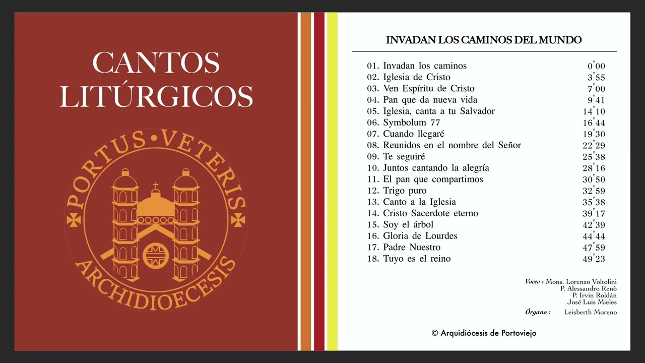 Cantos Lit&uacute;rgicos (&Aacute;lbum) - Mons. Lorenzo V., P. Alessandro R., P. Irvin R., Luis M., & Leisberth M.