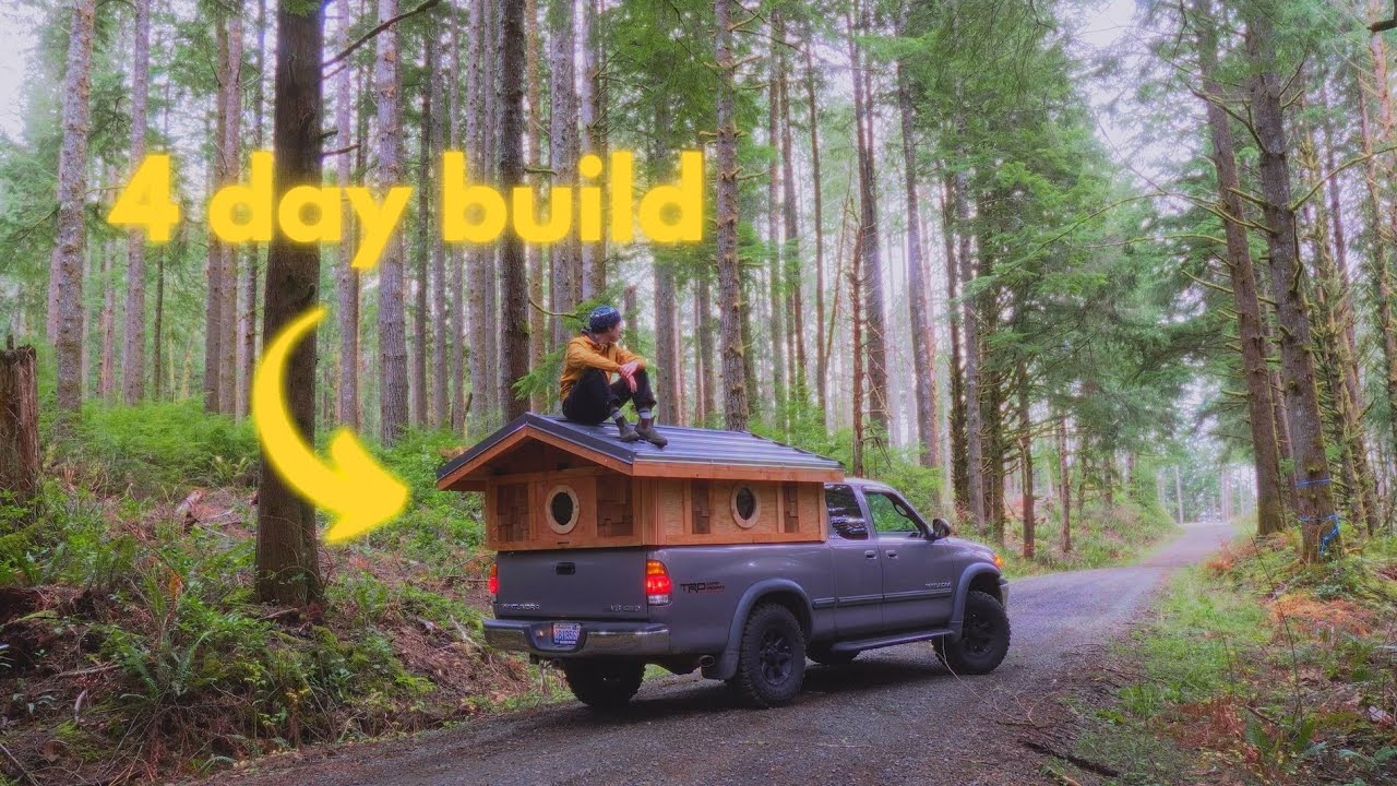 I Built a Cabin On My Toyota 4x4