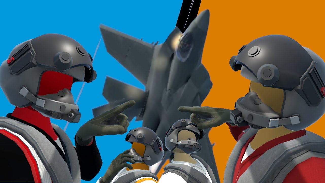 This Game's Multiplayer is Hilarious - VTOL VR Multiplayer Gameplay