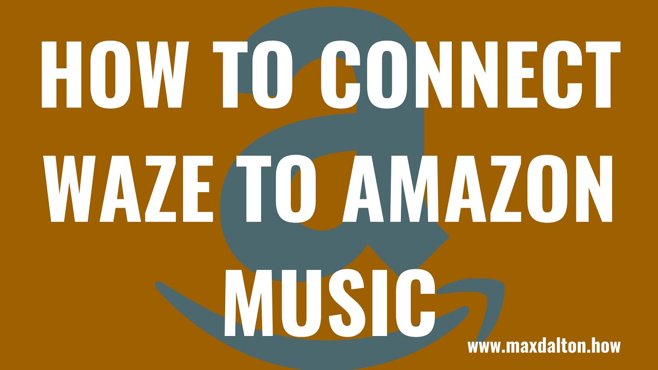 Как подключить Waze к Amazon Music