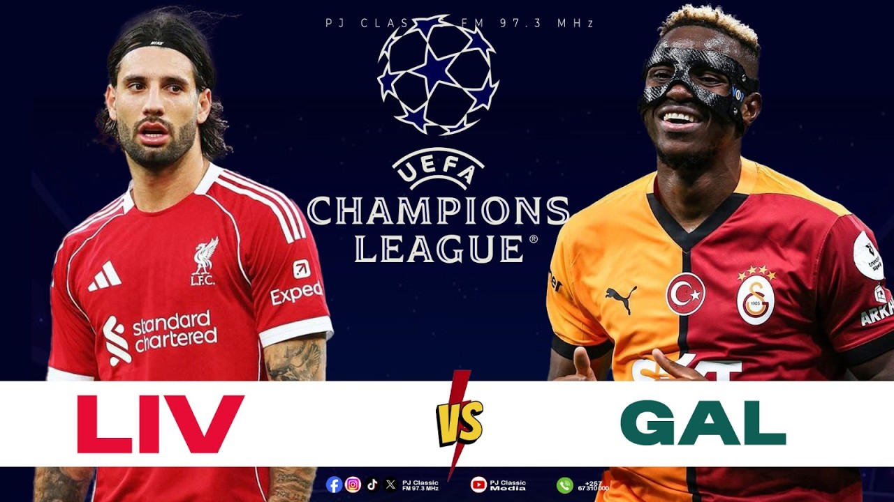 🔴LIVE GAME : #UCL LIVERPOOL 0 - 0 GALATASARAY