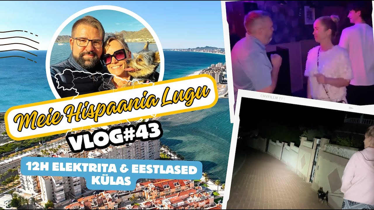 MEIE HISPAANIA LUGU 🇪🇸 VLOG #43 I Eestist Hispaaniasse ✈️ 12h ilma elektrita & ootamatud seiklused!