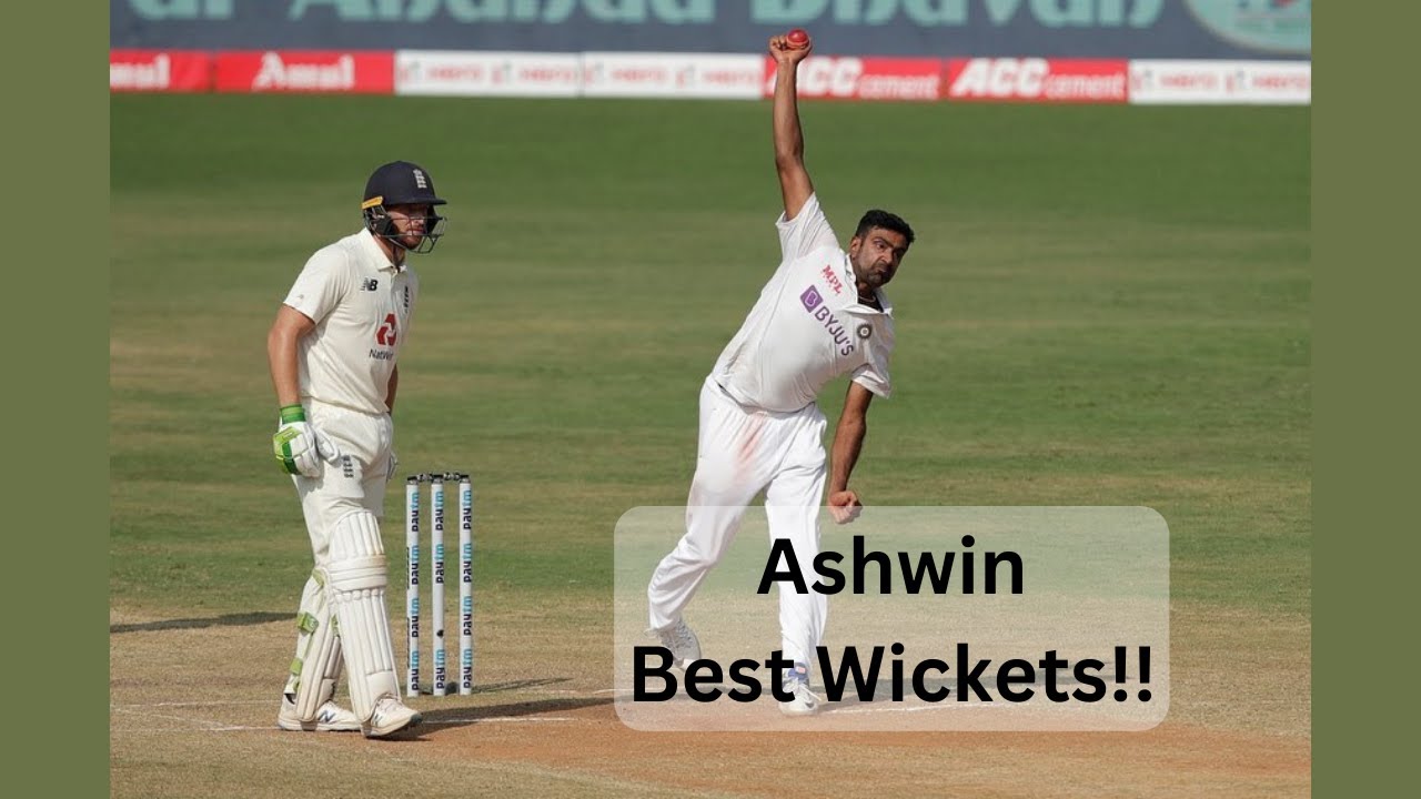 Best Ashwin Wickets | Top 10 Ashwin Wickets | CricketTV