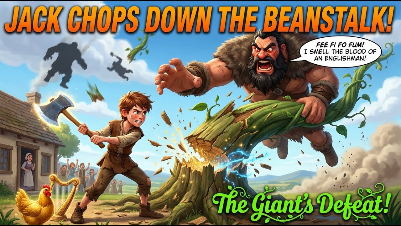Jack and the Beanstalk _ Animated Fairy Tale | Bed Time Story