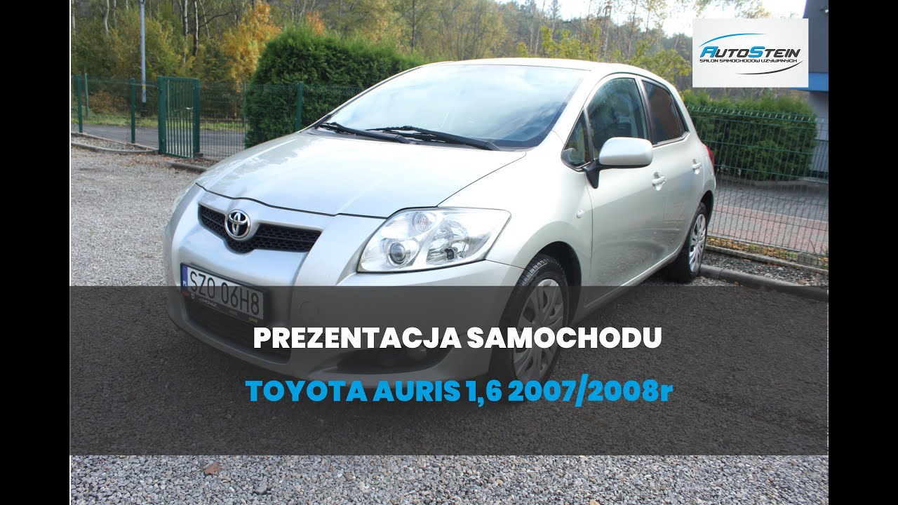 Toyota Auris 1,6 VVT-i 2007/2008 AutoStein - Prezentacja samochodu