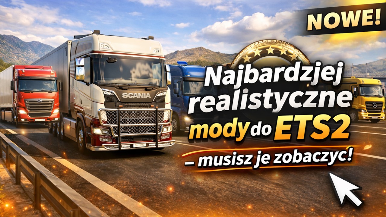 NAJLEPSZE REALISTYCZNE mody do Euro Truck Simulator 2! | Realistyczne piękne mody