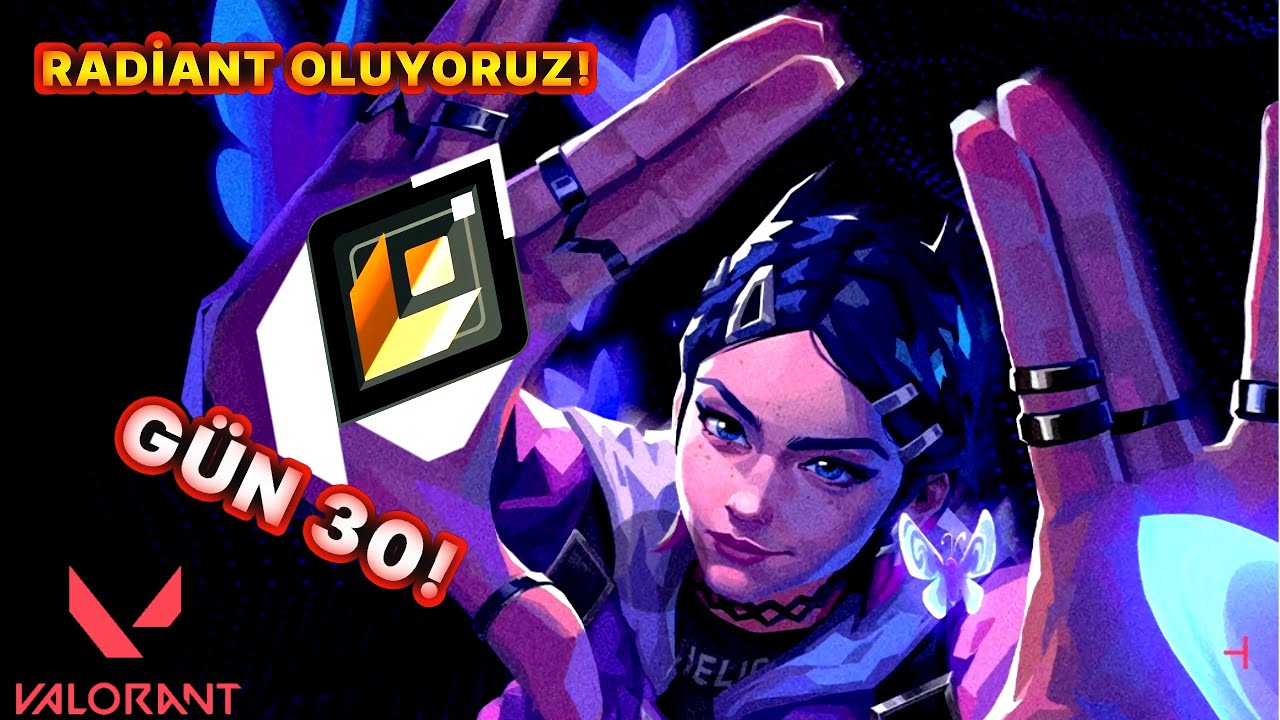 🔥 Valorant Radianta Kasıyoruz Gün 30! | Aimbot Gibi Oynadık! 💥