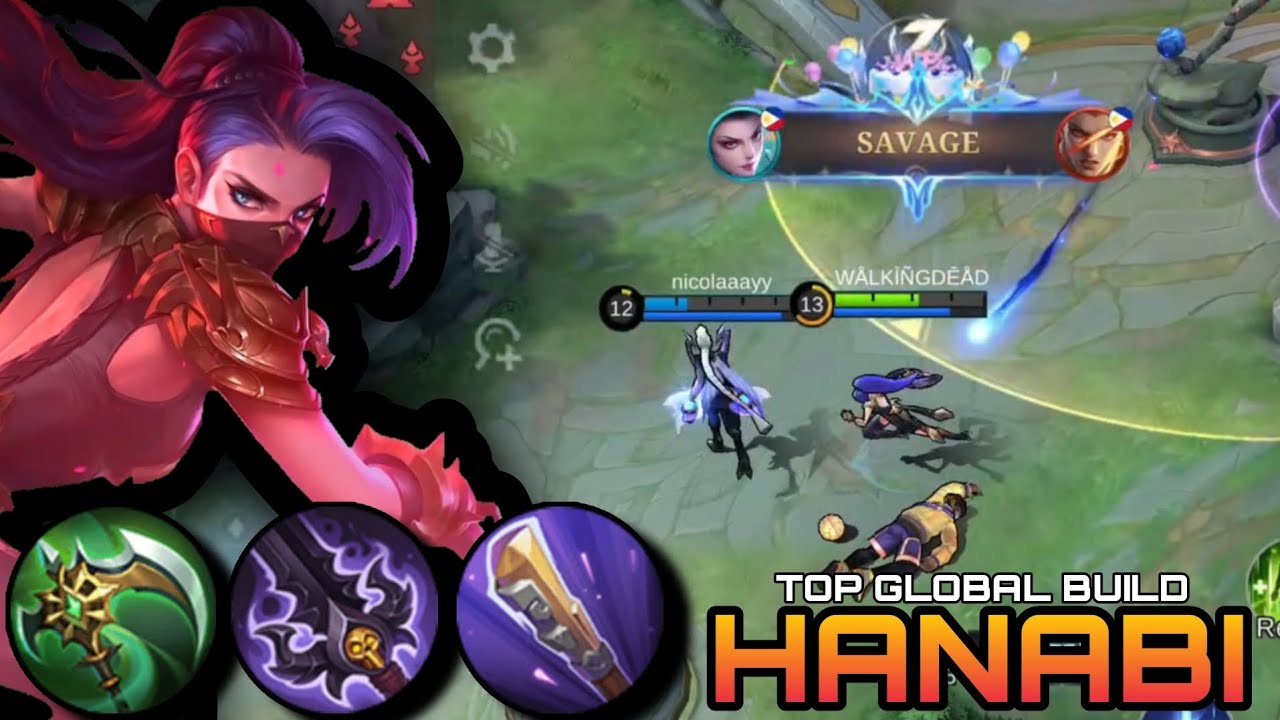 USE THIS BUILD WITH HANABI TO GET A SAVAGE!!!