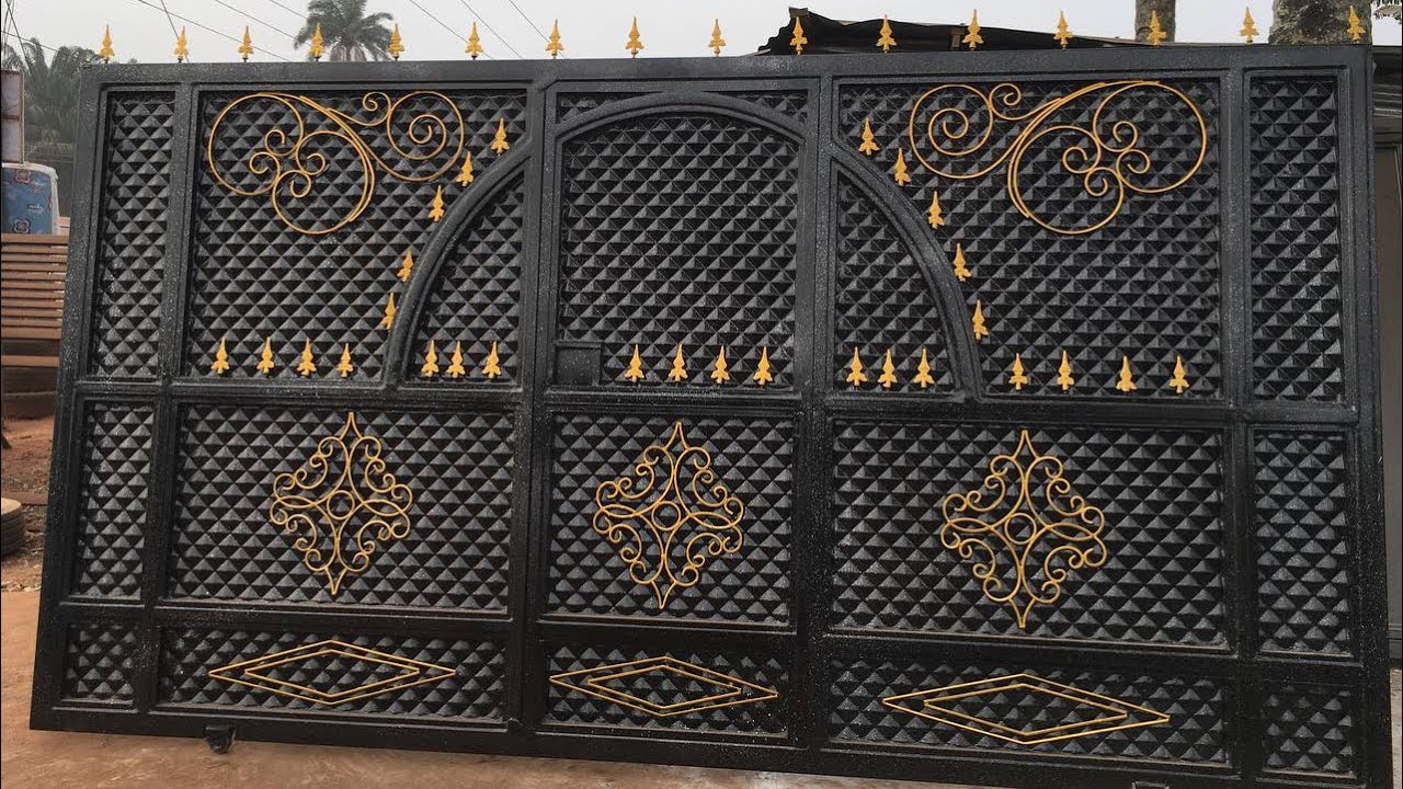 This Gates Was Constructed By This Man And Will Transport It From Edo State To Imo State, Nigeria.