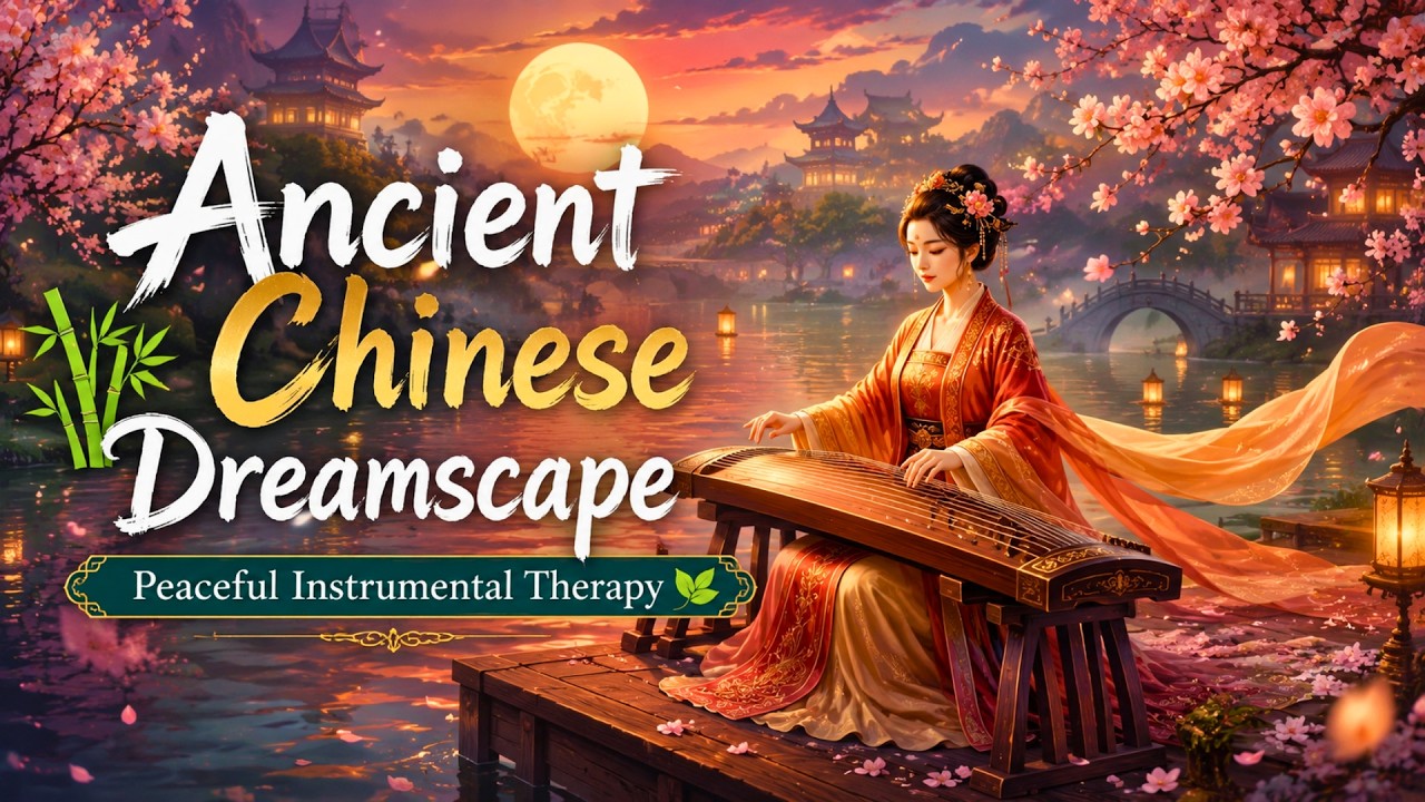 Ancient Chinese Dreamscape 🎋 Peaceful Instrumental Therapy