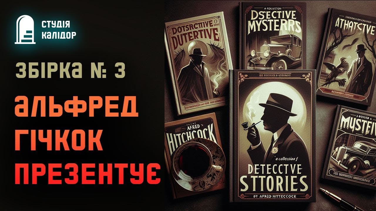 Збірка детективів Альфред Гічкок презентує №3 #аудіокнигиукраїнською #трилер #детектив #хічкок