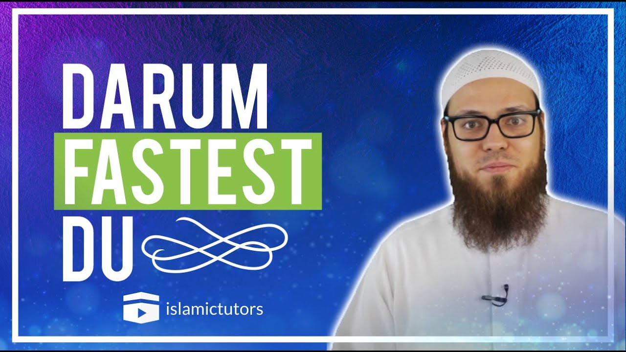 Warum fasten wir im Ramadan?