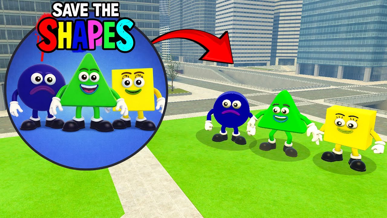 SAVE THE SHAPES HAUNTED ME in CITY IN GMOD!