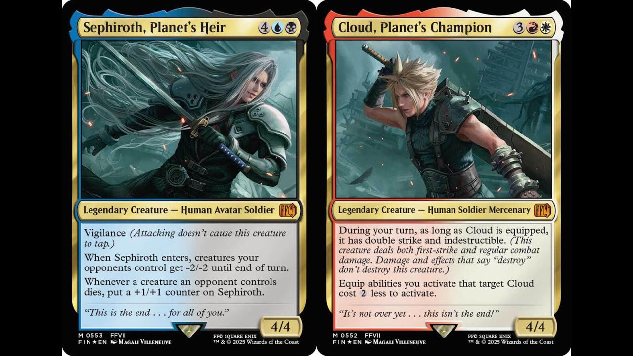 MTG Final Fantasy - RECENZJA Starter Kit - Magic The Gathering