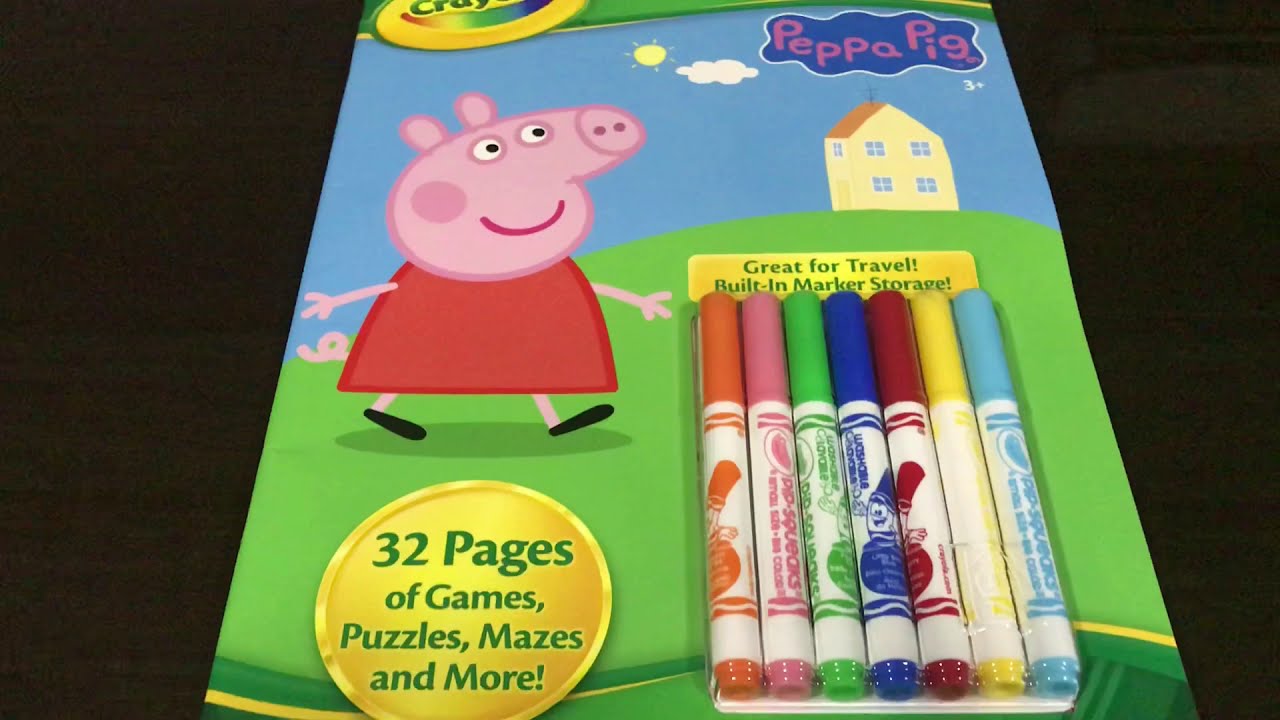 Peppa Pig Crayola Coloring and Activity Pad | 