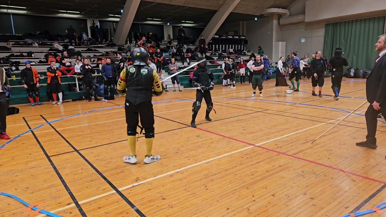 Helsinki Longsword Open 2025 - Thomas Kesler vs Minna Vasarainen Longsword Pools
