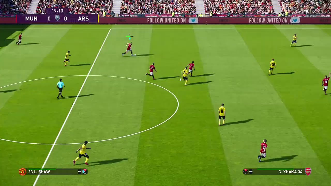 PES 2020 (xbox one s) gameplay