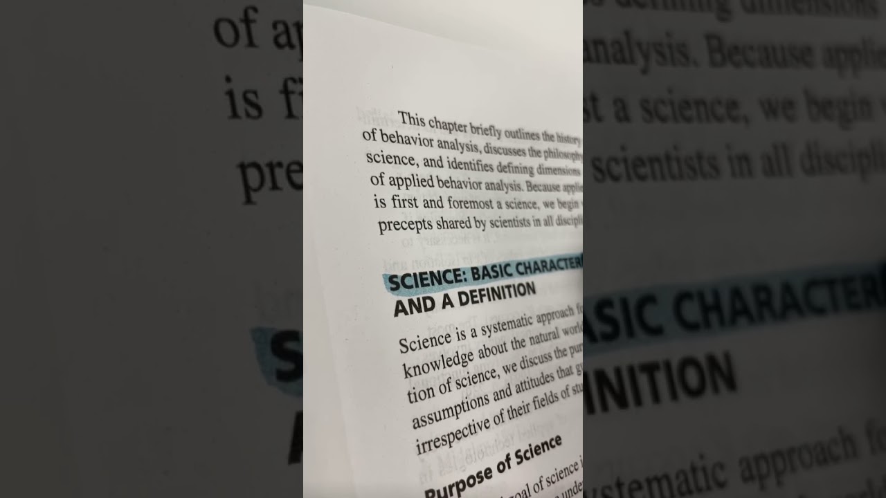 KeyPoints in your Cooper Book #ASMR #study #BCBA #aba