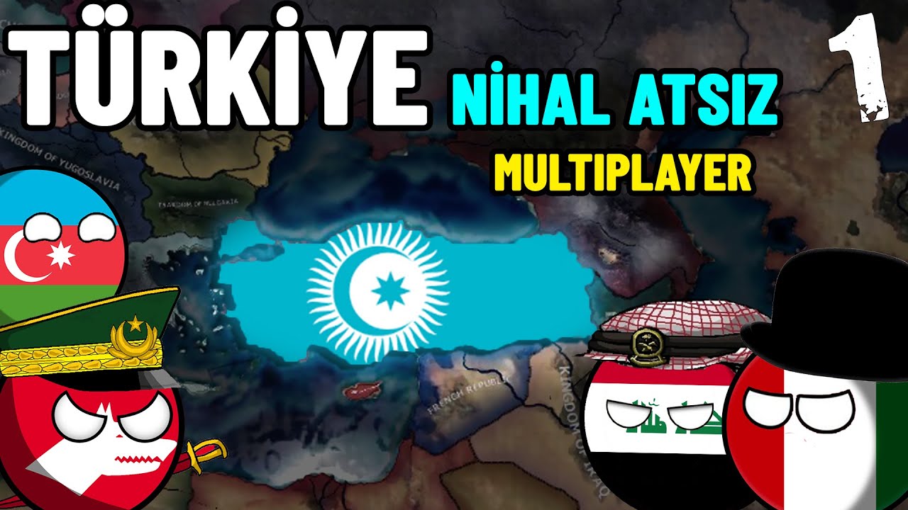 YA TÜRKSÜN YA DA ÖLÜSÜN | HEARTS OF IRON 4 - MULTIPLAYER | TURKIYE#1